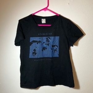 Slowdive 1993 90s Band Black T-Shirt